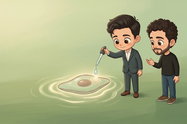 Hero banner illustration for "YC-Backed CellType Lands Pharma Deal for AI-Driven Drug Discovery"
