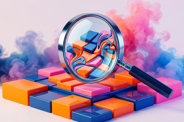 Hero banner illustration for "Blue Morpho's Ontology Engine Tackles Enterprise AI's Trust Crisis"