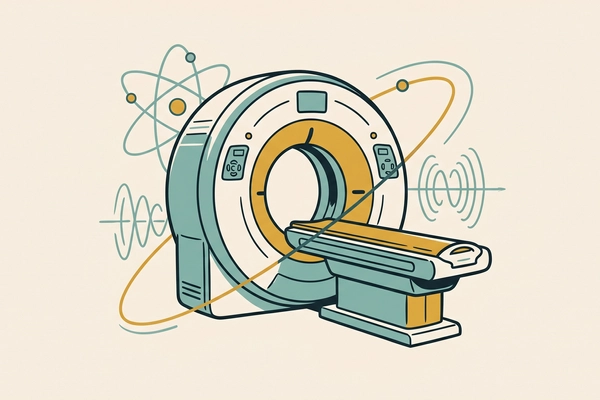 Hero banner illustration for "Abbott Leads $55M Round in Quantum Healthcare Startup NVision"