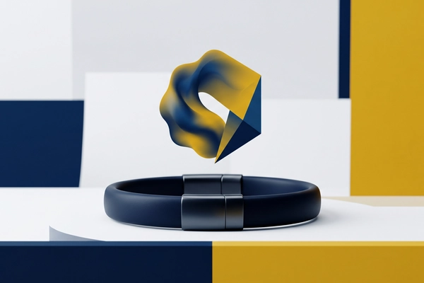 Hero banner illustration for "ANORIA's Emotion-Reading Bracelet Promises Real-Time EQ Tracking"