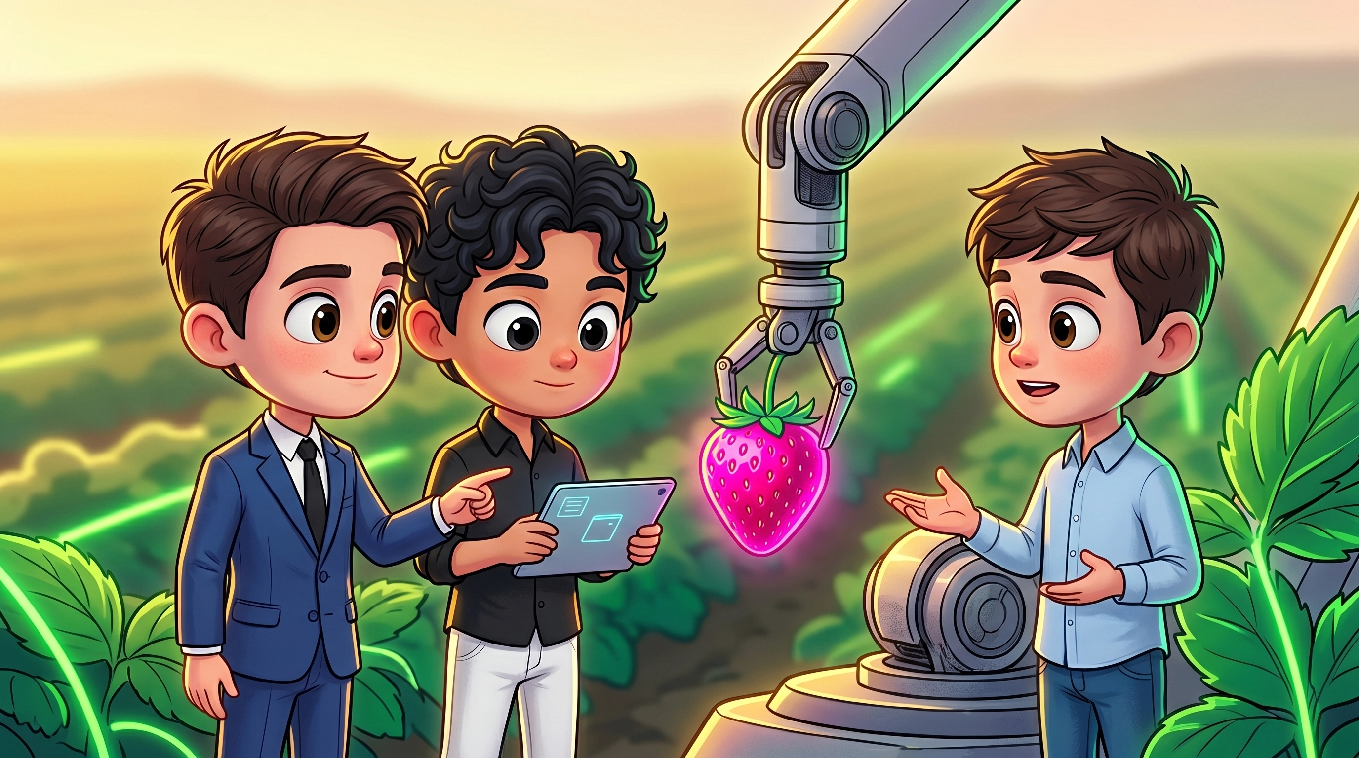 YC's Synphony Launches Strawberry Robots for $3B California Market