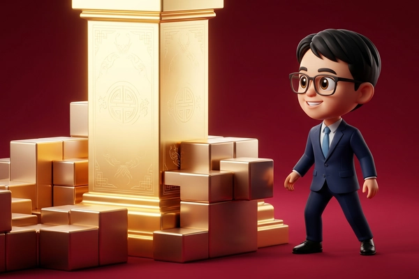Hero banner illustration for "SoBanHang Raises $3.8M to Power Vietnam's 800K SMEs with AI Fintech"