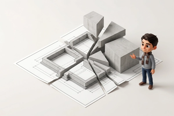 Hero banner illustration for "YC-Backed Rudus Launches AI Takeoff Tool for Concrete Contractors"