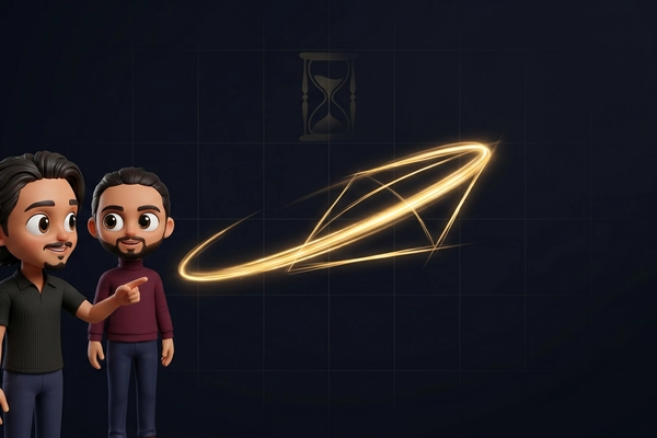 Hero banner illustration for "YC's Lamina Labs Launches Simi: AI Explainer Videos in 11 Seconds"