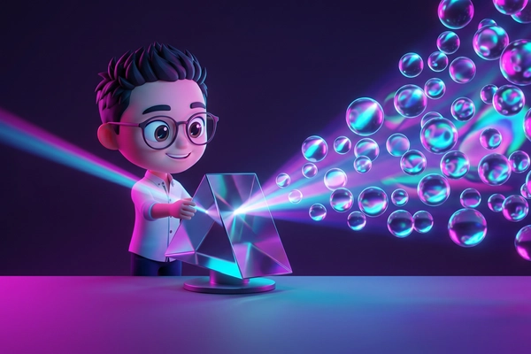 Hero banner illustration for "YC-Backed InstaAgent Hits $1M ARR Scaling Multi-Persona Ad Campaigns"