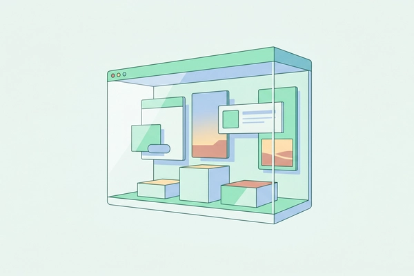 Hero banner illustration for "YC-Backed Kinect Launches AI Storefronts to Reinvent E-commerce PDPs"