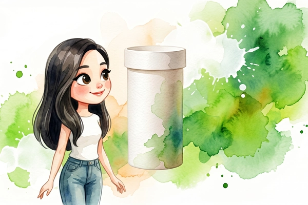Hero banner illustration for "Parcel Health's Paper Pill Bottles Land Seed Funding, Major Health Systems"