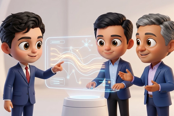 Hero banner illustration for "GridCARE Raises $64M to Unlock Hidden Power for AI Data Centers"