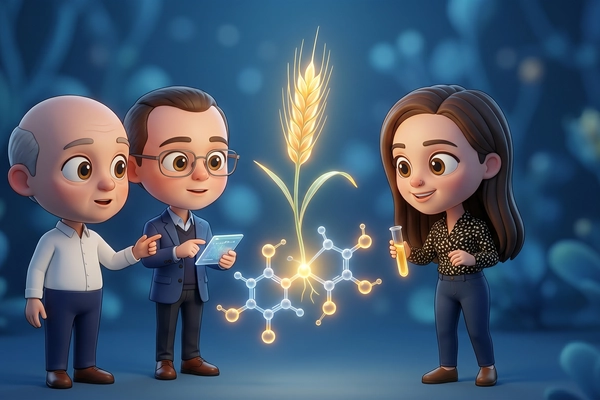 Hero banner illustration for "Oxford Spin-Out SugaROx Lands $3.4M to Scale Crop Biostimulant"