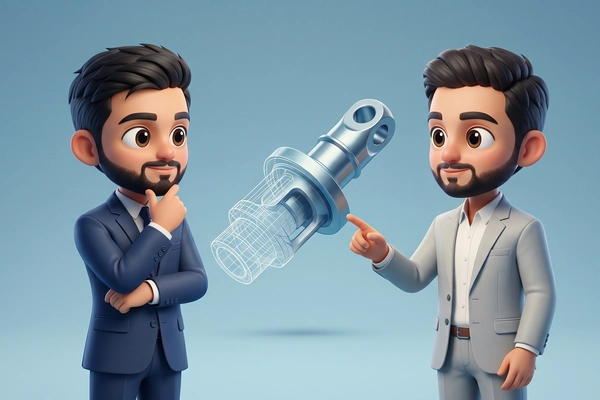 Hero banner illustration for "YC-Backed Prototyping.io Launches AI Platform for Custom Parts"