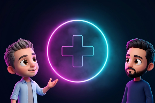 Hero banner illustration for "Circle Medical Founders Launch Clara: AI Primary Care with $12M"