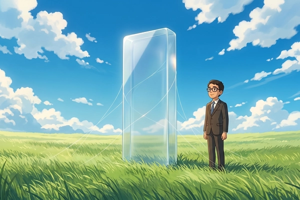 Hero banner illustration for "AI Agent Swarms Take Aim at Semiconductor Materials Bottleneck"