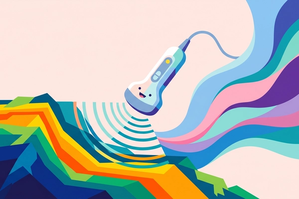 Hero banner illustration for "Vortex Imaging Raises $12M for Handheld 3D Medical Imaging Device"