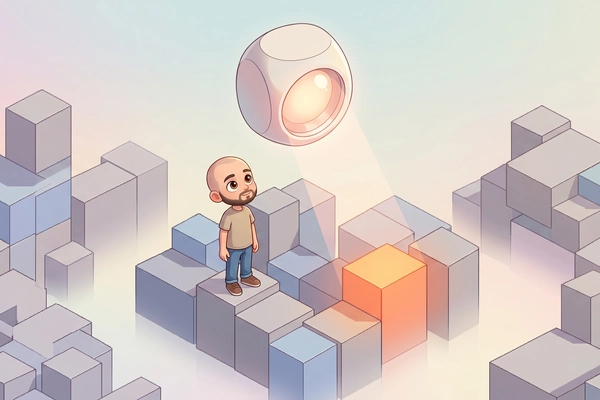 Hero banner illustration for "YC-Backed Userlens Launches AI Agents to Predict Customer Churn"