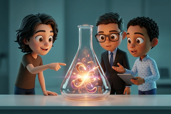 Hero banner illustration for "AI Discovers AI: How Aster Lab Uses Agents to Automate Research"
