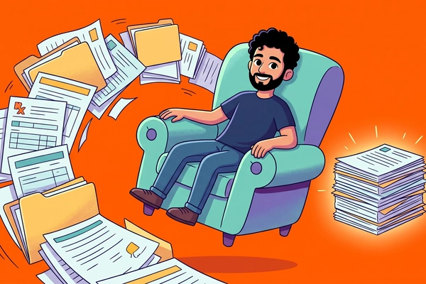 Hero banner illustration for "YC-Backed Klarify Launches AI Agent to Automate Therapist Admin Work"