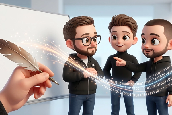 Hero banner illustration for "TesterArmy's AI Agent Automates App Testing with Natural Language"