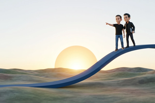 Hero banner illustration for "Monaco Raises $50M Series B Led by Benchmark After 7-Figure ARR Sprint"