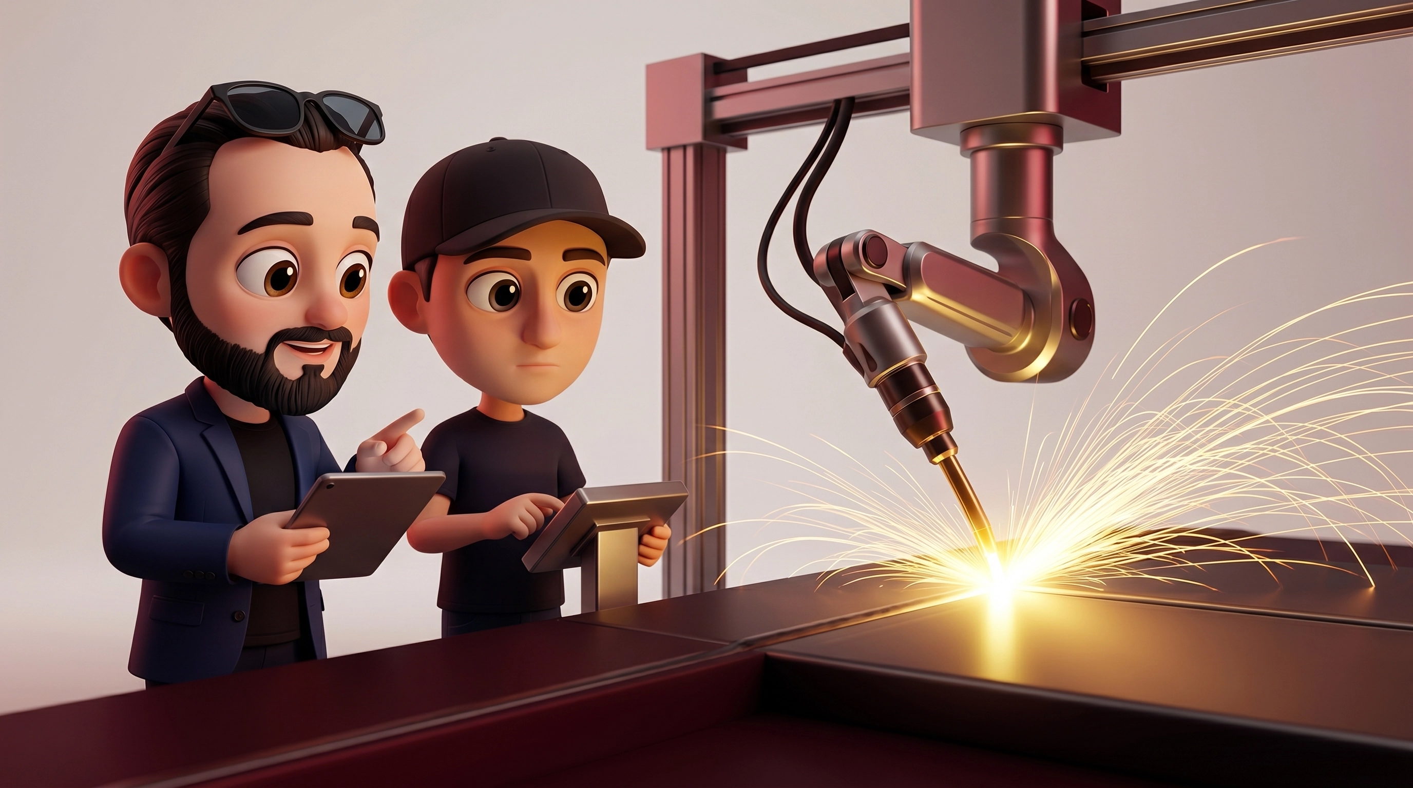 AI Welding Robots Target America's 320,000-Worker Shortage