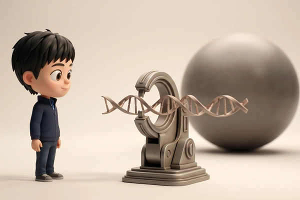 Hero banner illustration for "Programmable DNA Drugs: The Race to Target 'Undruggable' Cancers"