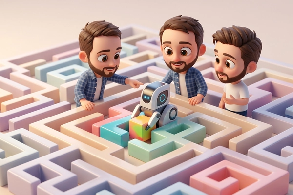 Hero banner illustration for "Offroad Raises $7M to Build AI Identity Security Team"
