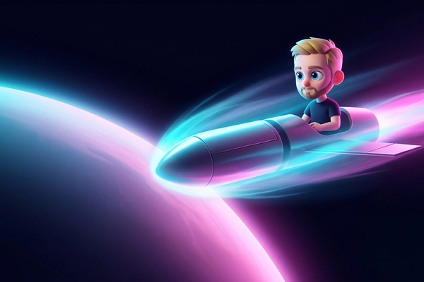 Hero banner illustration for "NewOrbit Raises $18.5M Series A for 'Earth's Last Empty Orbit'"