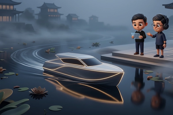 Hero banner illustration for "Clear Robotics Raises $1.75M to Scale Ocean Cleanup Fleet"