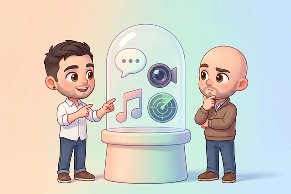 Hero banner illustration for "BeatpulseLabs Raises $1.8M to Build Custom AI Training Datasets"