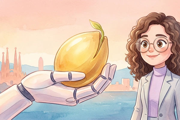 Hero banner illustration for "Theker Lands $85M Series A, Europe's Largest Robotics Round"