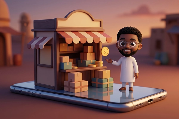 Hero banner illustration for "Bumpa Launches in Kenya, Taking Nigerian SME Platform to East Africa"