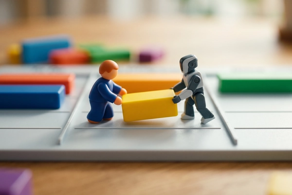 Hero banner illustration for "Paca Launches Open-Source Jira Alternative for Human-AI Teams"