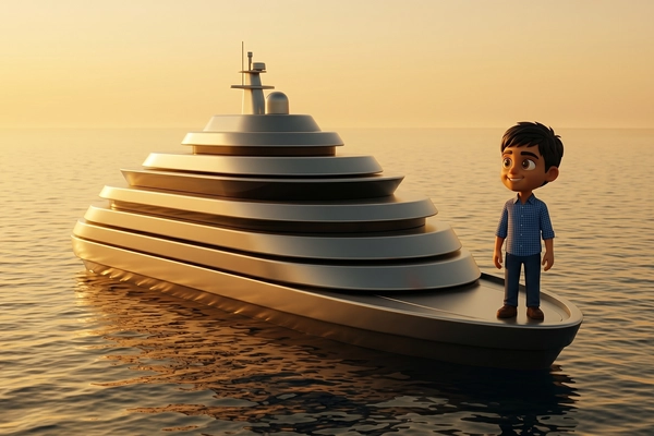 Hero banner illustration for "Rekise Marine Raises $9.7M to Build Autonomous Naval Submarines"