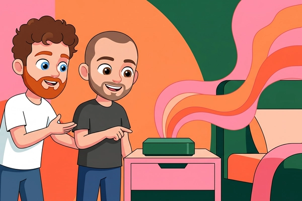 Hero banner illustration for "Kimba Raises $6.5M for AI-Powered Sleep Device Using Scent Therapy"