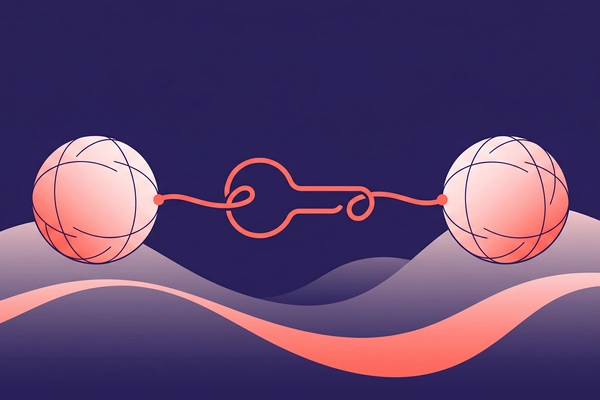 Hero banner illustration for "Iroh 1.0 Launches: 'Dial Keys, Not IPs' for Peer-to-Peer Apps"