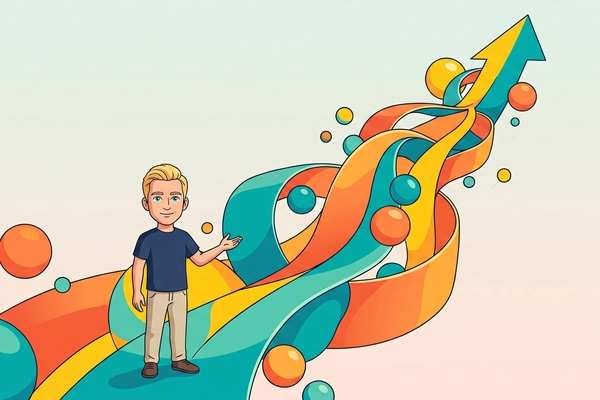 Hero banner illustration for "Everlab Lands $65M Series A at Near-$500M Valuation for Preventative Care"