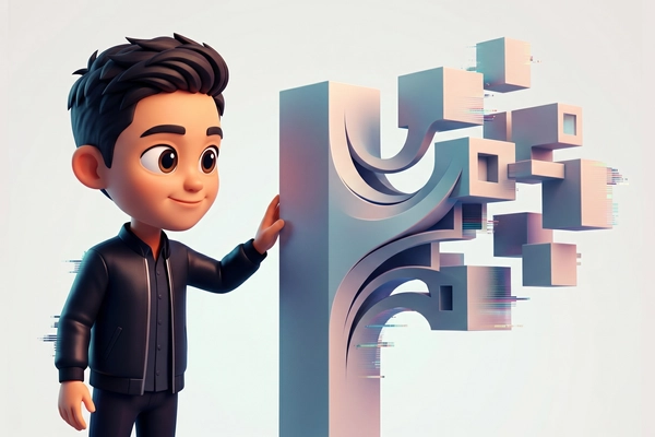 Hero banner illustration for "Webflow Co-Founder Launches AI Marketing Platform With $27M Seed"