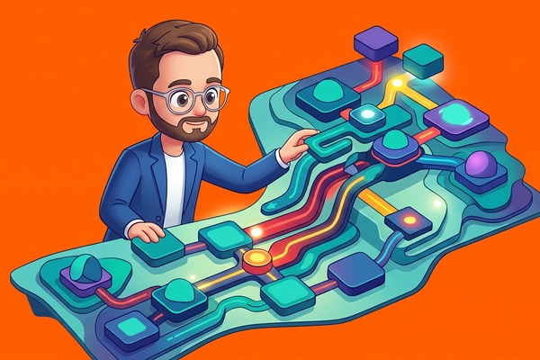 Hero banner illustration for "Comand AI Raises €32M Series A for Defense Command Software"