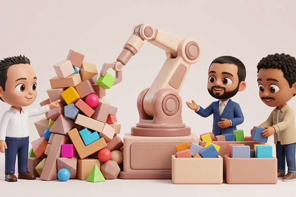 Hero banner illustration for "Shotwell.ai Tackles Robotics' Observability Gap as Industry Scales"