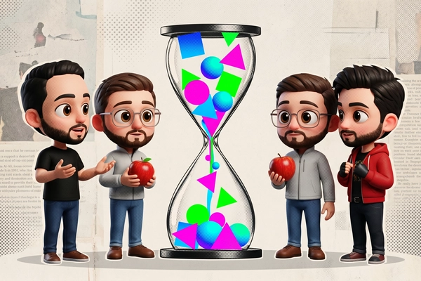 Hero banner illustration for "Playabl Hits 4M Plays in Three Weeks as 'TikTok for Games' Takes Off"