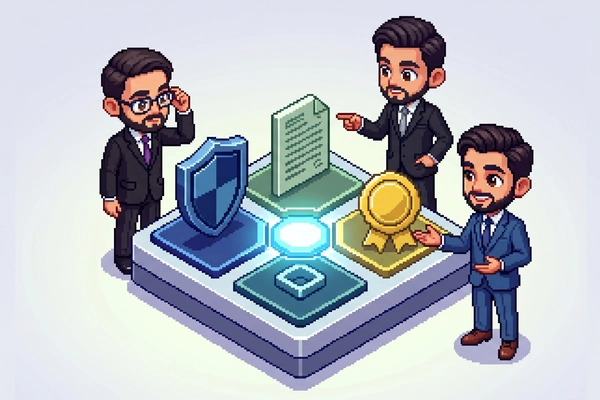 Hero banner illustration for "Mitigata's Full-Stack Cyber Resilience Play in India's Security Market"