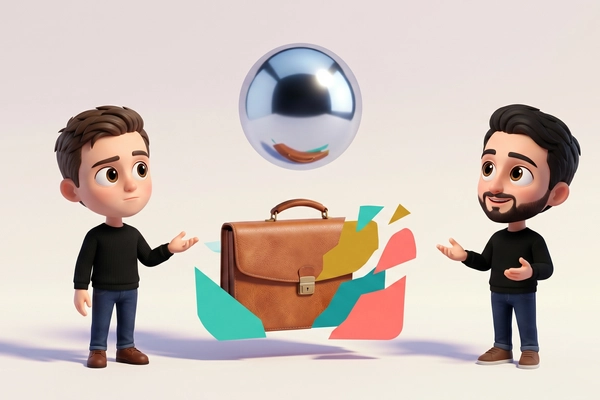 Hero banner illustration for "Kinro Pivots to Fully Autonomous Insurance Brokerage for SMBs"