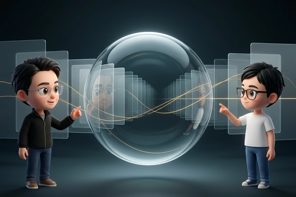 Hero banner illustration for "Memories.ai Raises $16M for Visual Memory AI That Never Forgets"