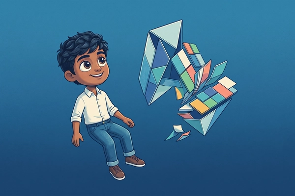 Hero banner illustration for "Kinect Launches AI Stack That Rewrites Product Pages in Real Time"