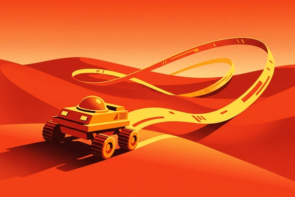 Hero banner illustration for "Chronicle Labs Brings Robotics Testing to Enterprise AI Agents"