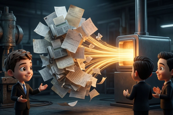 Hero banner illustration for "YC-Backed Smartbase Hits $171K ARR in Six Weeks With AI-Native ERP"