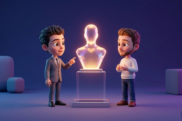 Hero banner illustration for "YC-Backed Foresight Launches AI 'Digital Twins' for CPG Market Research"
