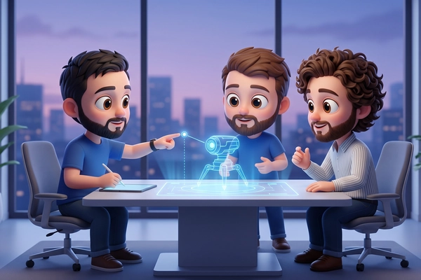 Hero banner illustration for "YC Defense Startup 9 Mothers Ships AI Turret to DoD with $1.6M Sales"