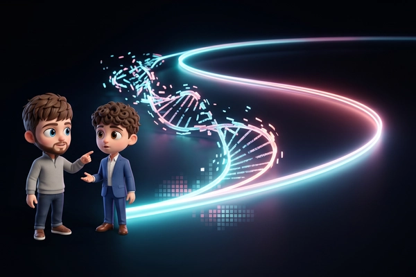 Hero banner illustration for "Juno's AI Health Assistant Scales to 125K Chronic Illness Patients"