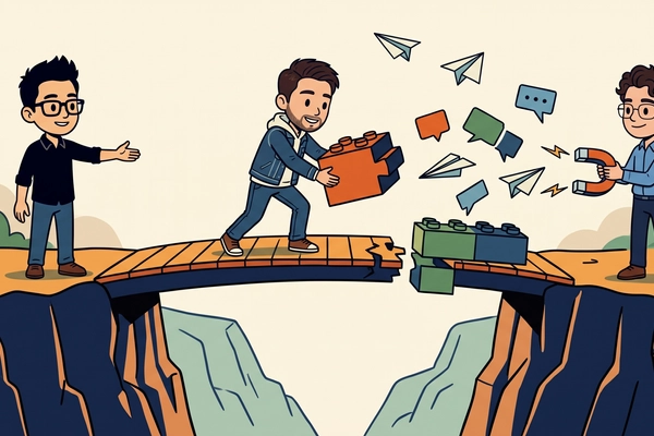 Hero banner illustration for "OrderAhead Founders Launch AI Agent for Customer Operations"