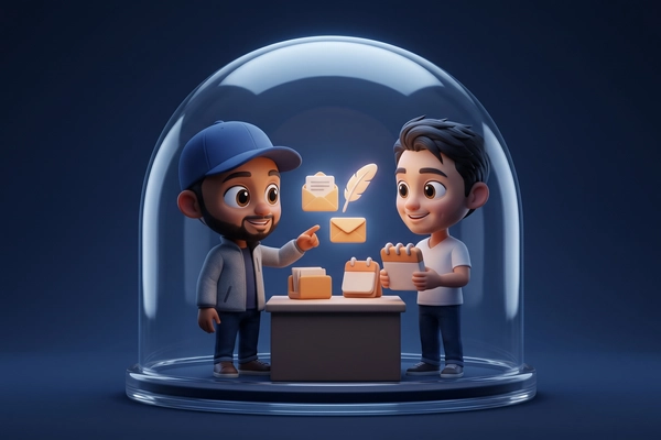 Hero banner illustration for "YC-Backed jo Launches Private AI Assistant That Runs Your Life Overnight"